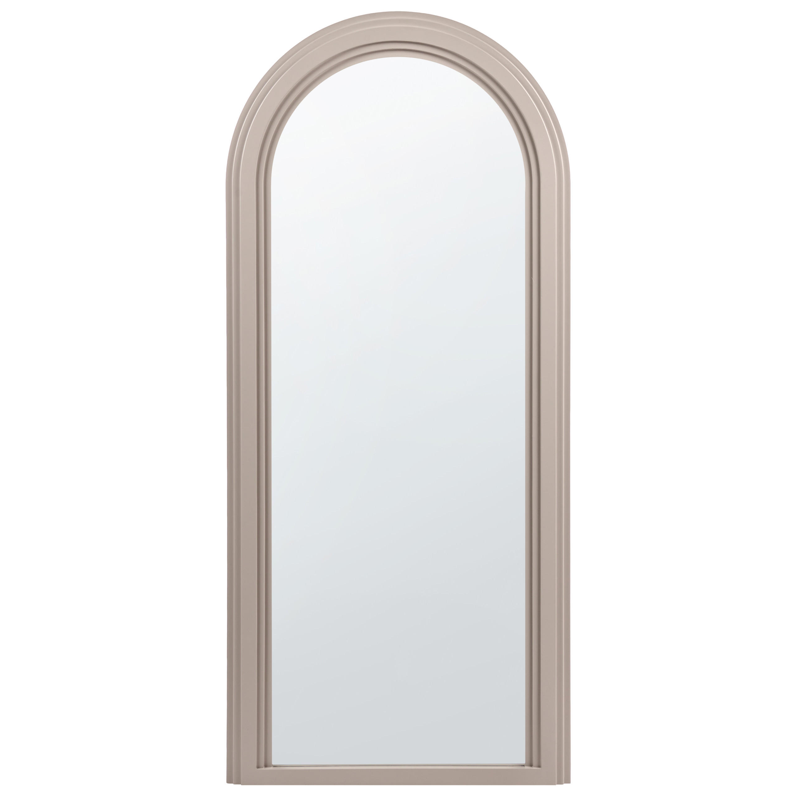 WANDSPIEGEL 75/170 cm Beige Calais - Beige, Holzwerkstoff (75/170/4cm) - Beliani