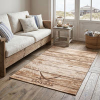 FLACHWEBTEPPICH Keitum 130x190 cm - Braun, Textil (130/190cm) - Sansibar SYLT
