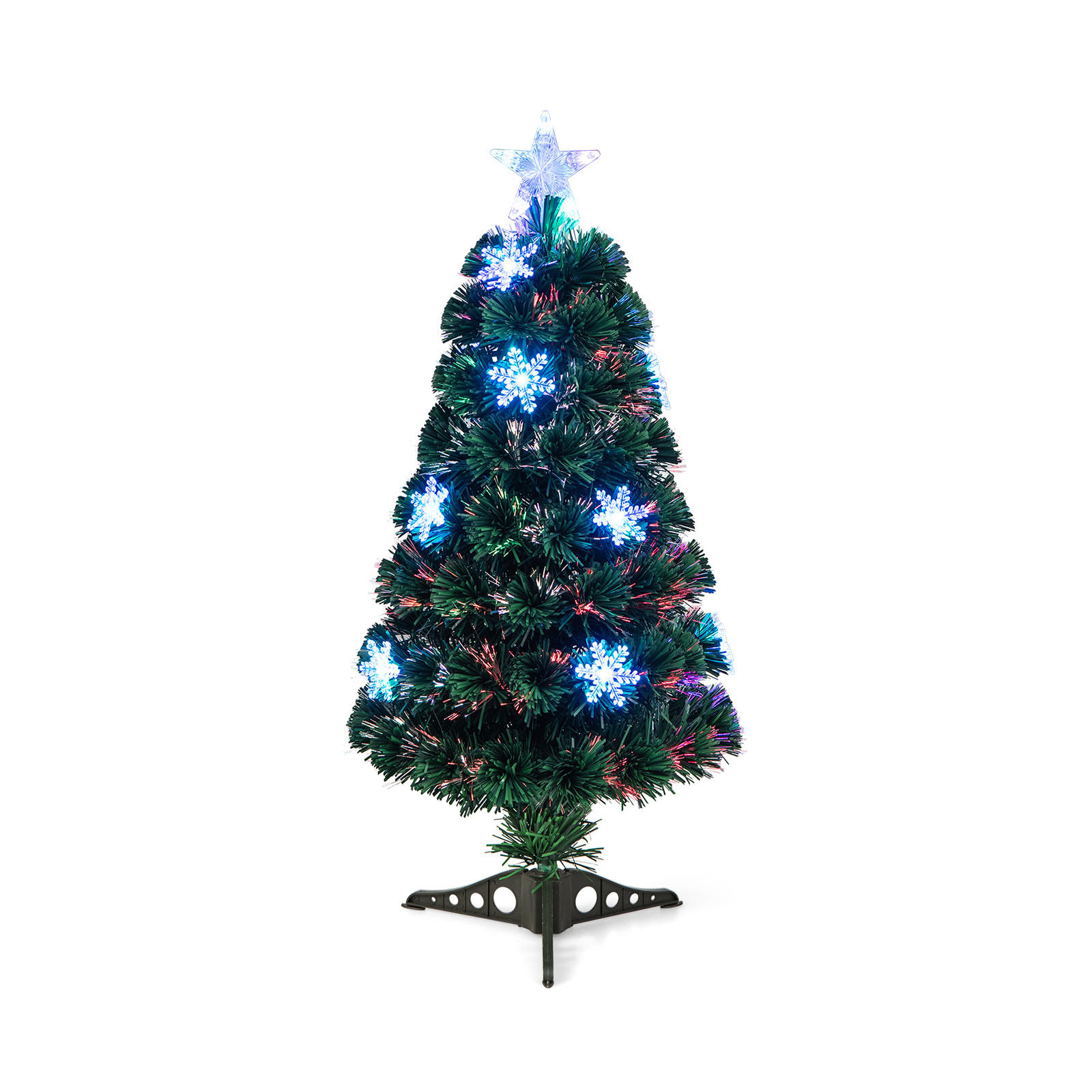 WEIHNACHTSBAUM Grün - Grün, Kunststoff (90cm) - COSTWAY