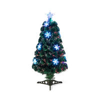WEIHNACHTSBAUM Grün - Grün, Kunststoff (90cm) - COSTWAY