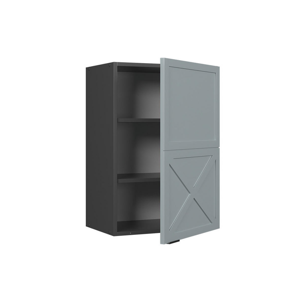 HÄNGESCHRANK Fame-Line Hellblau-grau 50 cm - Anthrazit/Blaugrau, Holzwerkstoff (50/72/34.1cm) - Vicco