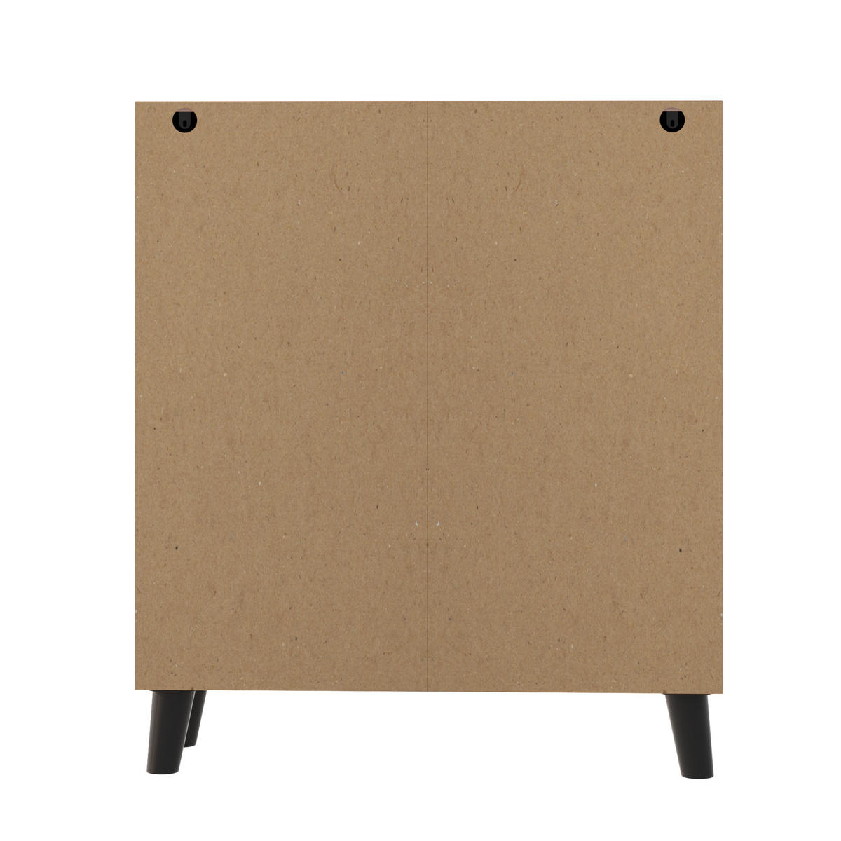 SCHUHSCHRANK DE-37666 80/32/91 cm mit Rattanmuster Holzoptik - Naturfarben, Holzwerkstoff (80/91/32cm) - ComfortXL
