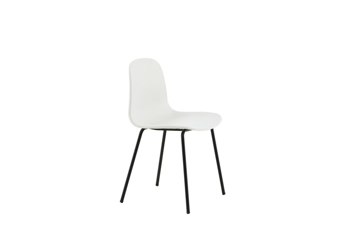 ESSZIMMERSTUHL Arctic Weiß 49x48x82 - Weiß, Kunststoff (49/82/48cm) - FURNLUX
