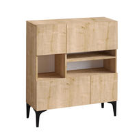 SIDEBOARD krista beige - Eichefarben, Holz (100/125/35cm) - Habitat Garten