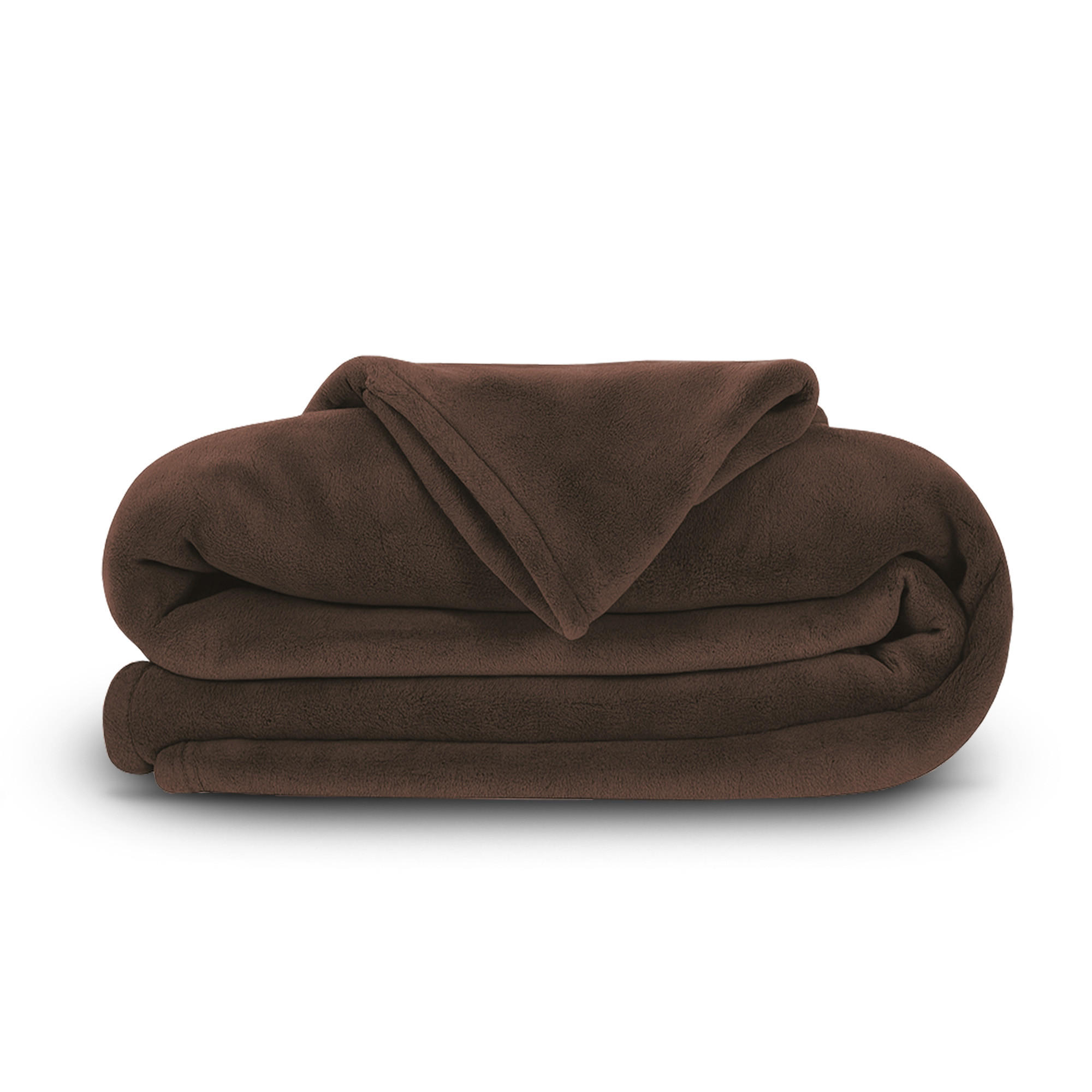 XXXLutz Kuscheldecke Braun 130x130 cm