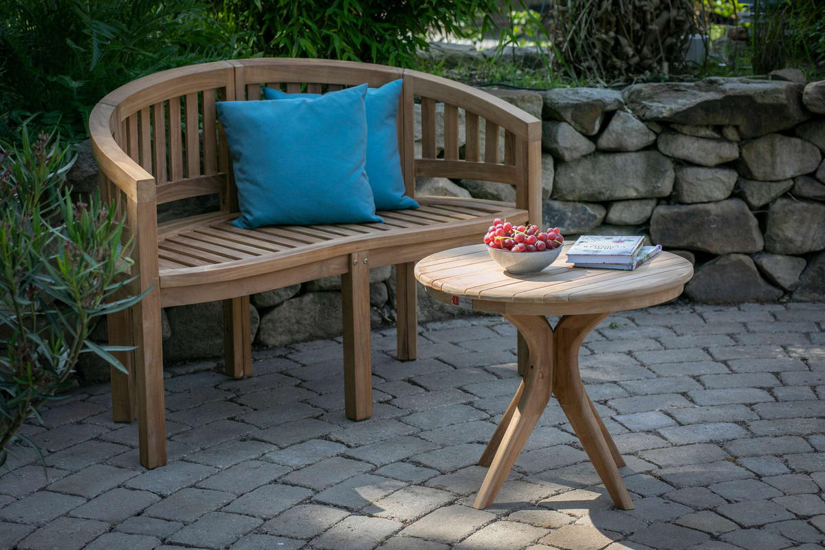 BEISTELLTISCH Burton - Naturfarben, Holz (60/60/50cm) - Mr. Deko