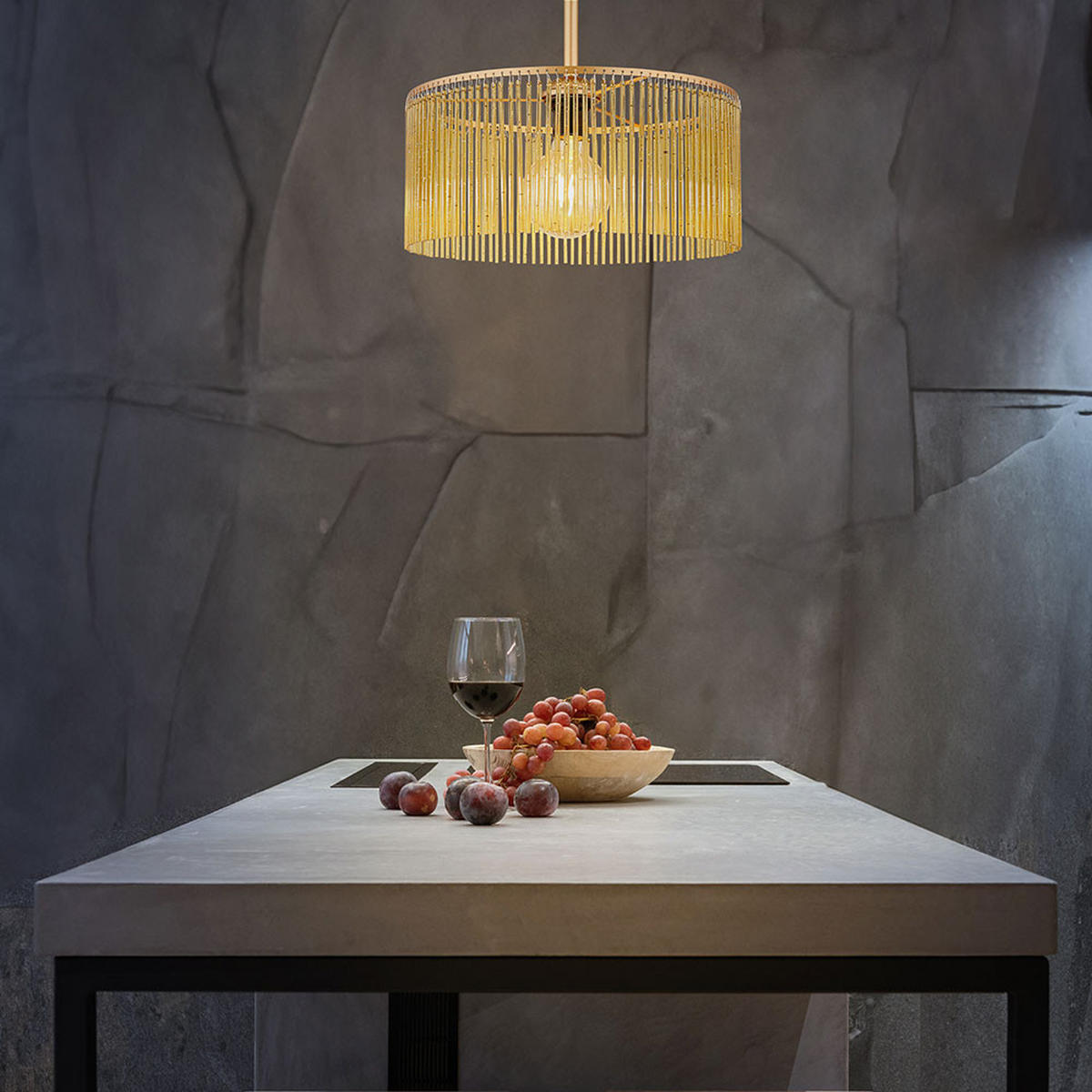 LED DECKENLEUCHTE Leeds Gold - Goldfarben, Metall (35/35/32cm) - Nowa