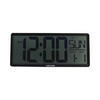 WANDUHR Retro LCD 34.8/34.8/14.8 cm - Schwarz, Kunststoff (34.8/14.8/34.8cm) - Karlsson