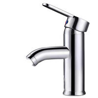 WASCHTISCHARMATUR EDELSTAHL 304 SILBER MIT FLEXIBELSCHLAUCH - Silberfarben, Metall (16/7/7cm) - Authentics