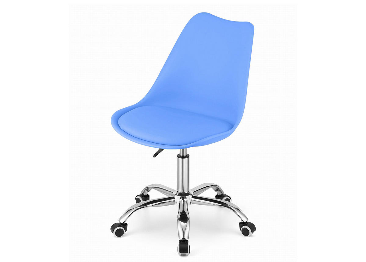 BÜROSTUHL Alba, hellblau - Hellblau, Kunststoff (48/91.5/56.5cm)