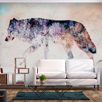 SELBSTKLEBENDE FOTOTAPETE Bunt 98/70 cm - Multicolor, Kunststoff/Textil (98/1cm) - KUNSTLOFT