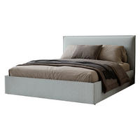 POLSTERBETT Bianco - Schwarz/Grau, Holzwerkstoff/Kunststoff (140/200cm) - MIRJAN24
