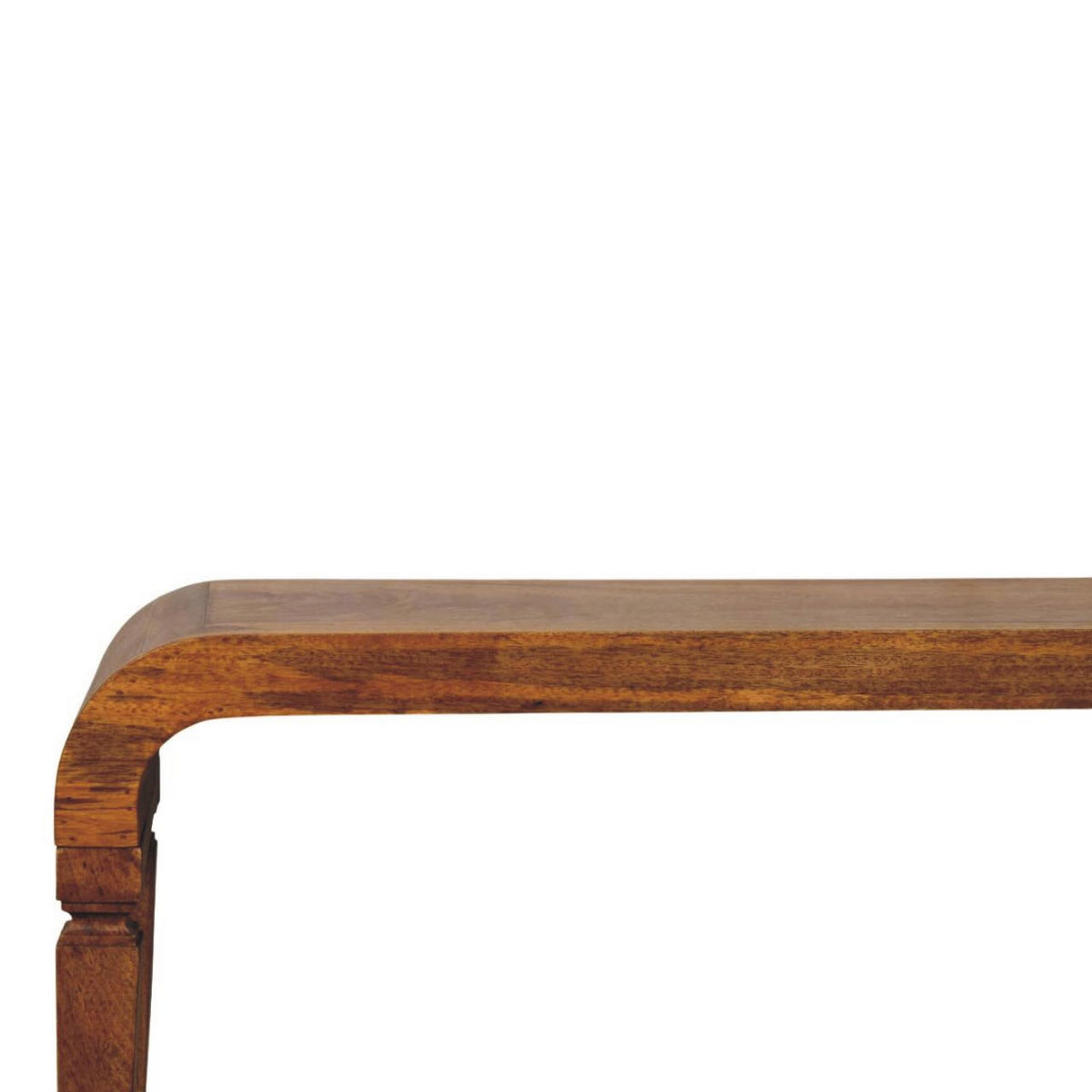 LAVICE s povrchovou úpravou medová karamelová, 2 dvojité sedáky, hnědá. - hnědá, dřevo (35/120/43cm) - Artisan Furniture