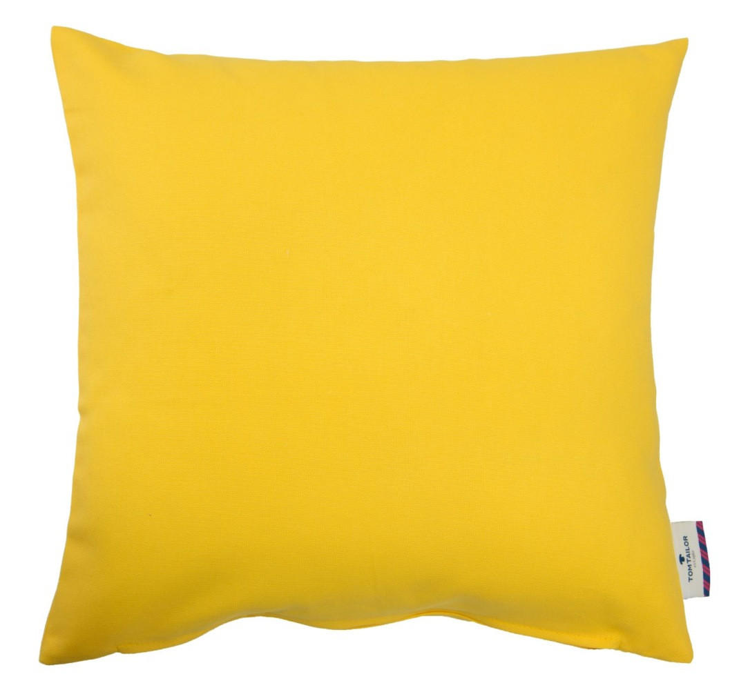 ZIERKISSENHÜLLE Dove zitrone 40x40cm - Hellgelb, Textil (40/40cm) - Tom Tailor