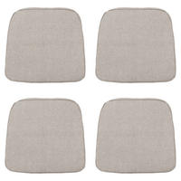 SITZKISSEN Panama - Beige - 48/48/6 cm - 4er-Set - Beige, Textil (48/6/48cm) - Madison