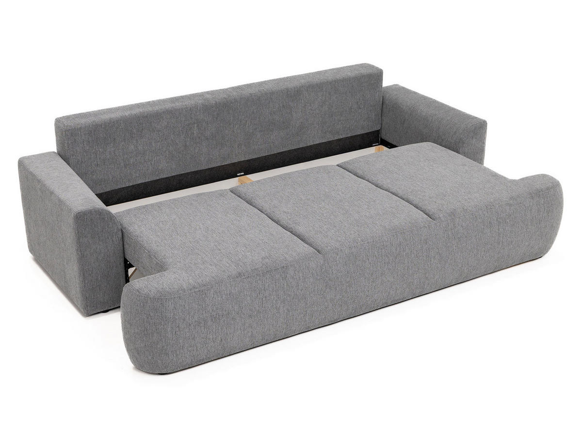 SCHLAFSOFA Velo - Schwarz/Braun, Holz/Kunststoff (248/94/110cm) - MIRJAN24