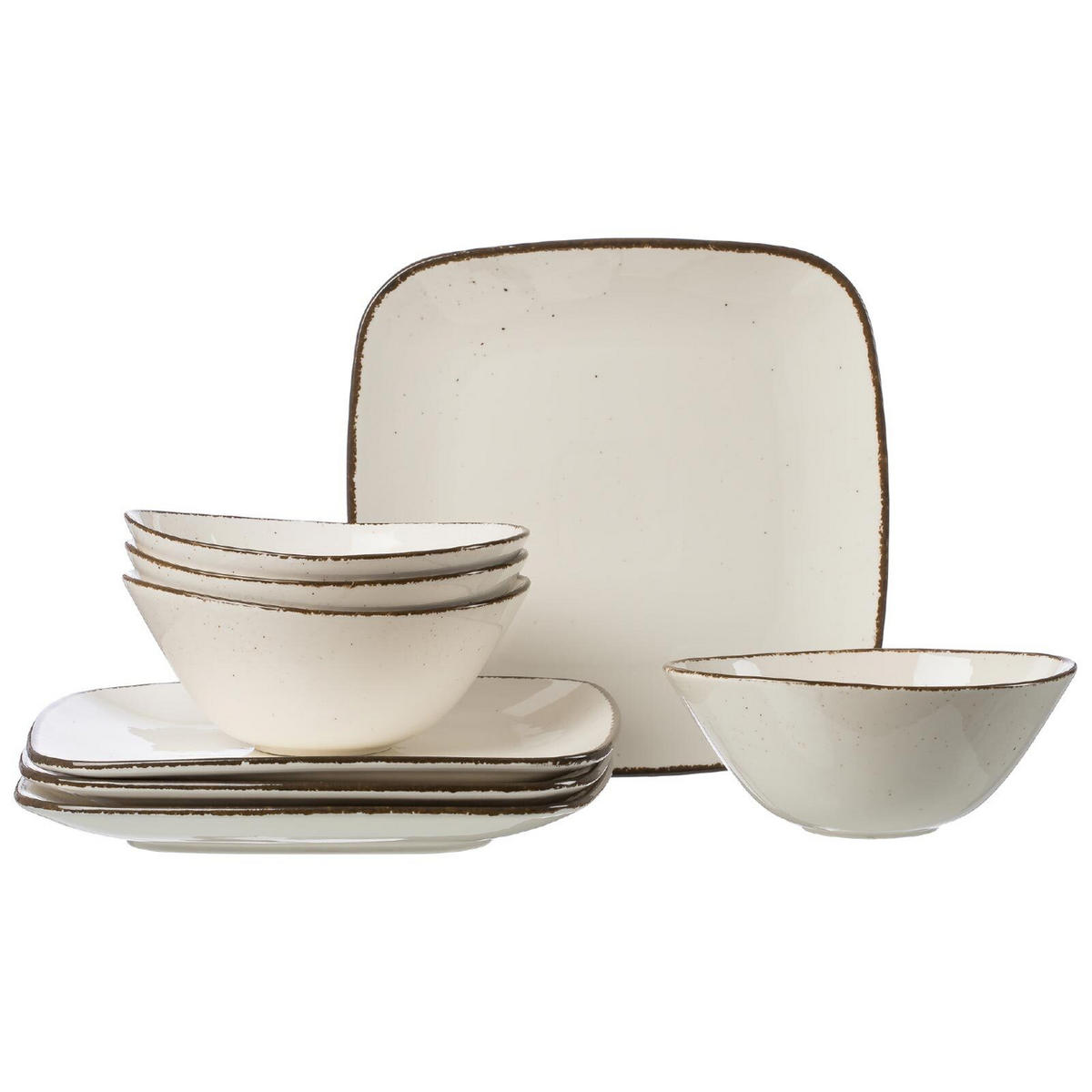 TAFELSERVICE Casa creme 8er Set - Creme, Keramik (29.5/34.5/33cm) - Ritzenhoff Breker