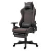 GAMING-STUHL grau/rot - Grau, Metall (70/131/72cm) - ML-DESIGN