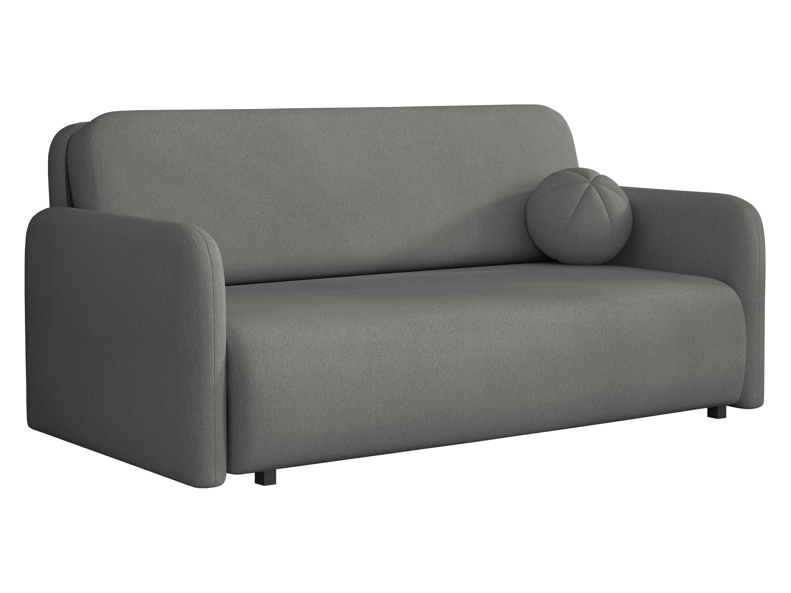 SCHLAFSOFA Viva Sun IV - Greige/Schwarz, Holz/Textil (170/85/103cm) - MIRJAN24