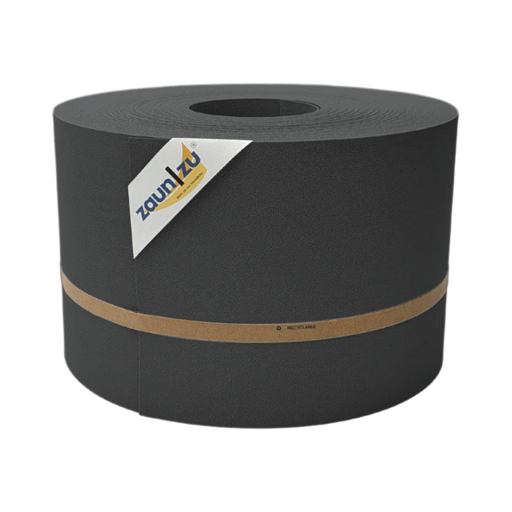 SICHTSCHUTZSTREIFEN Premium für Doppelstabmatten Zaunblende Anthrazit, 50m - Anthrazit, Kunststoff (5000/19cm) - ZAUN|ZU
