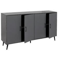 SIDEBOARD Grau - Grau, Holz (150/88/40cm) - MCW