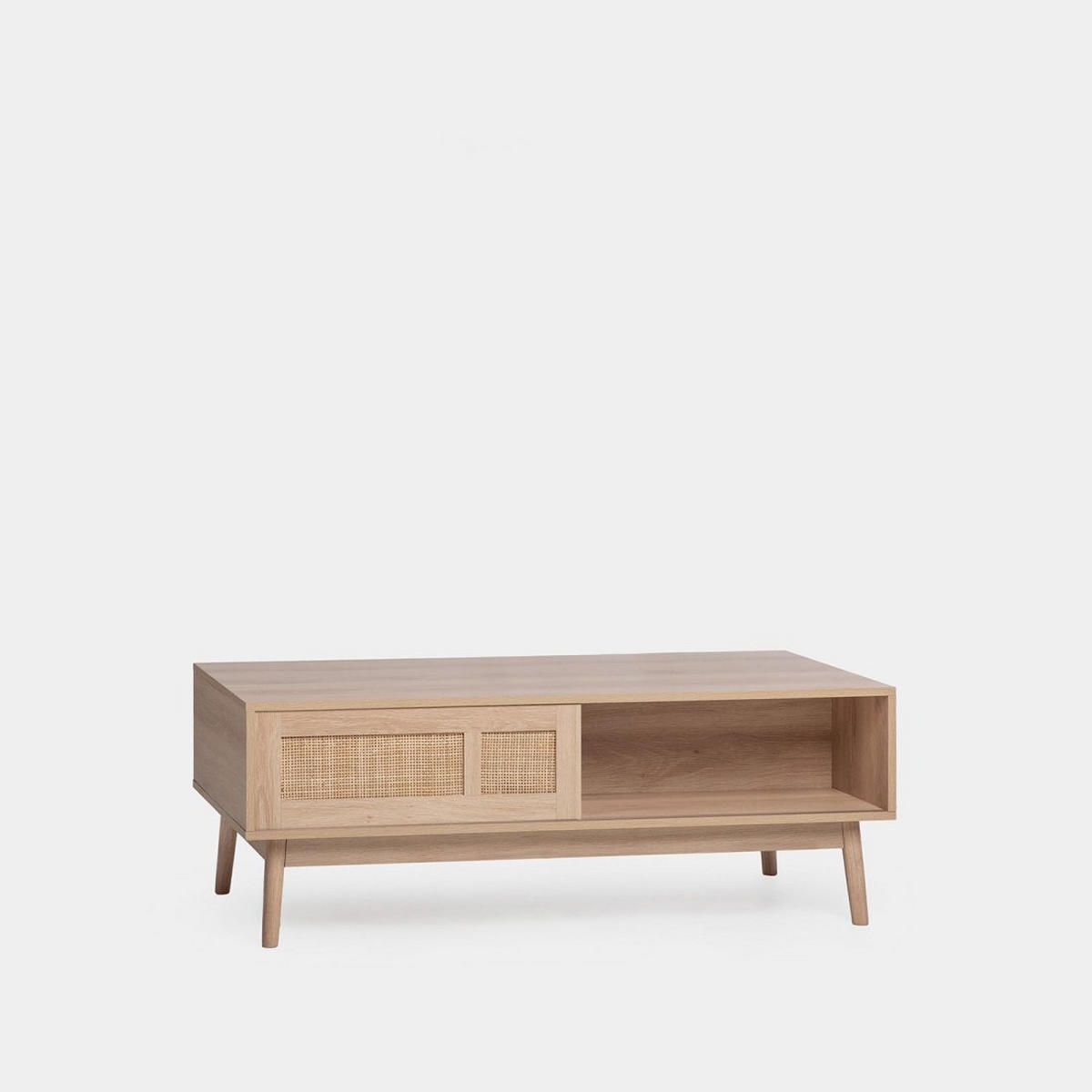 COUCHTISCH FESTER Ikigai Natürlich 120 cm x 43 cm - Naturfarben, Holzwerkstoff (55/120/43cm) - Klast Home