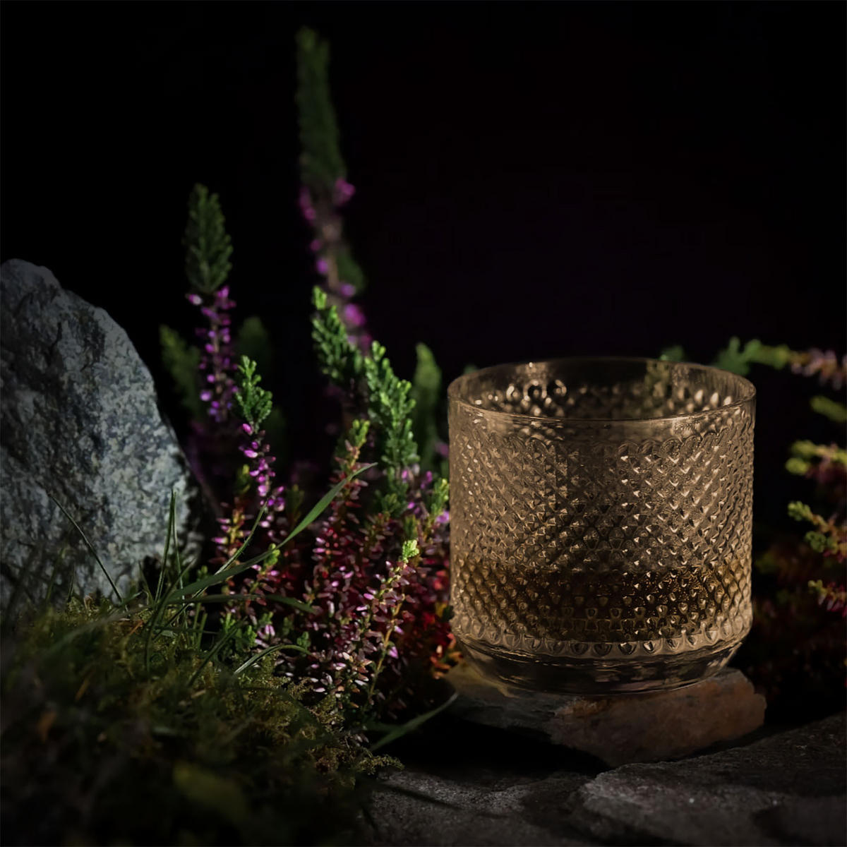 WHISKYGLÄSER, 4er-Set, 270 ml, Handgemacht - Braun, Glas (0.27L) - Krosno Glass
