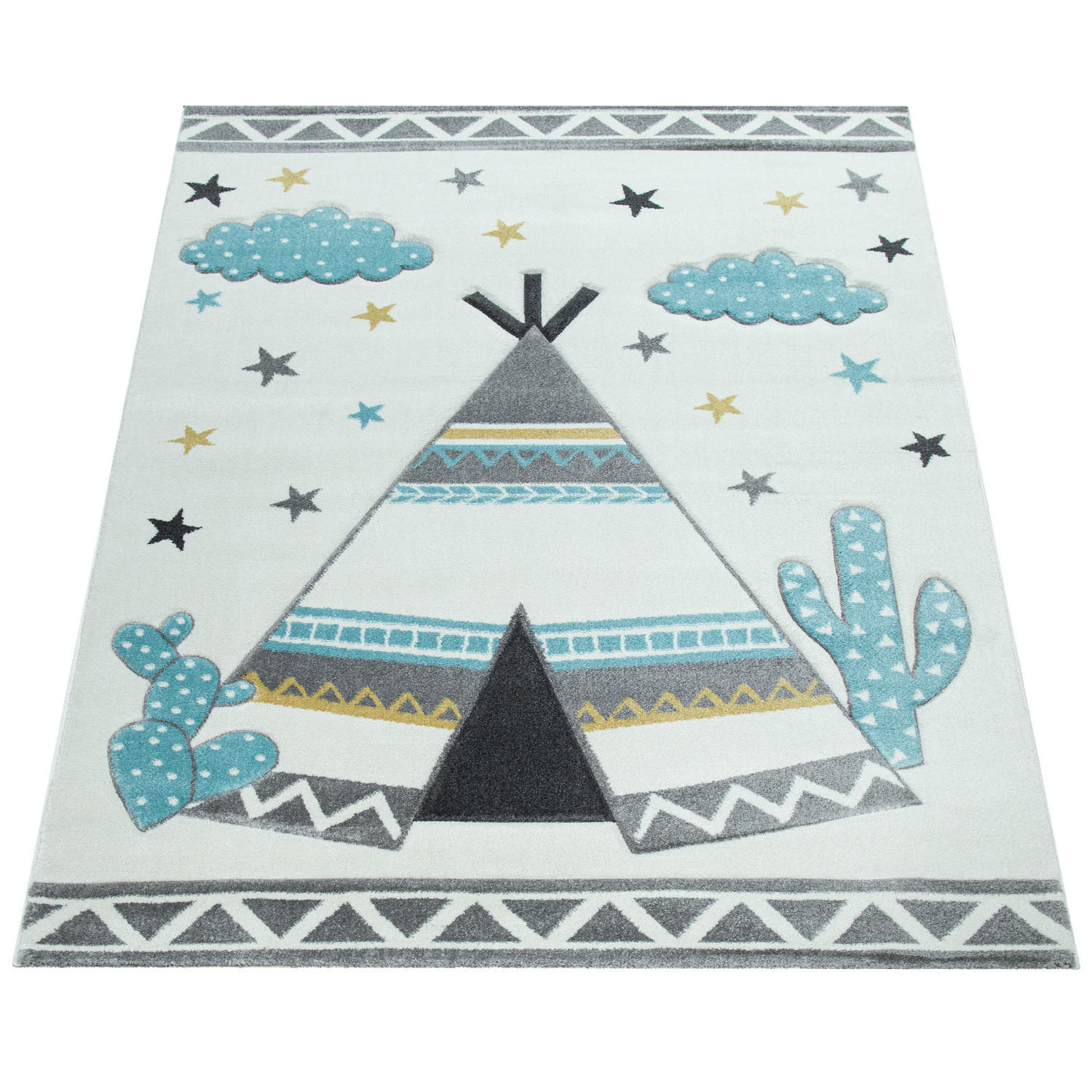 KINDERTEPPICH 80/150 cm Ela 215 - Creme, Textil (80/150cm) - Paco Home