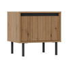 NACHTTISCH OSTIA 51,8/50/40 cm Goldfarben - Goldfarben, Holzwerkstoff (51.8/50/40cm) - MASSENO