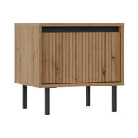NACHTTISCH OSTIA 51,8/50/40 cm Goldfarben - Goldfarben, Holzwerkstoff (51.8/50/40cm) - MASSENO