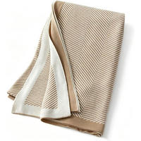 DECKE – 170 x 130 cm – Beige - Beige, Textil (170/130cm)