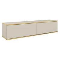 TV-HÄNGEBOARD Mucalma Beige 135 cm - Beige, Holzwerkstoff (135/30/32cm) - Selsey