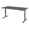 SCHREIBTISCH elektrisch XMST 100/200/74 cm in Graphitfarben/Graphitfarben - Graphitfarben, Holzwerkstoff (100/200/74cm) - bümö
