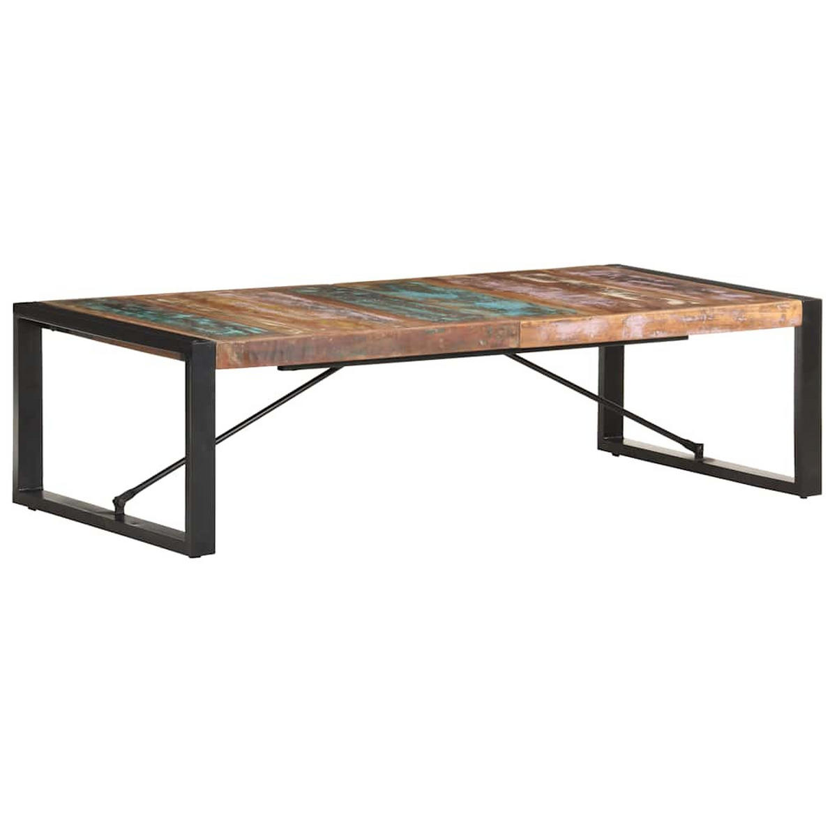 COUCHTISCH Massivholz 140 x 70 x 40 cm - Braun, Holz (70/70/40cm) - furnicato