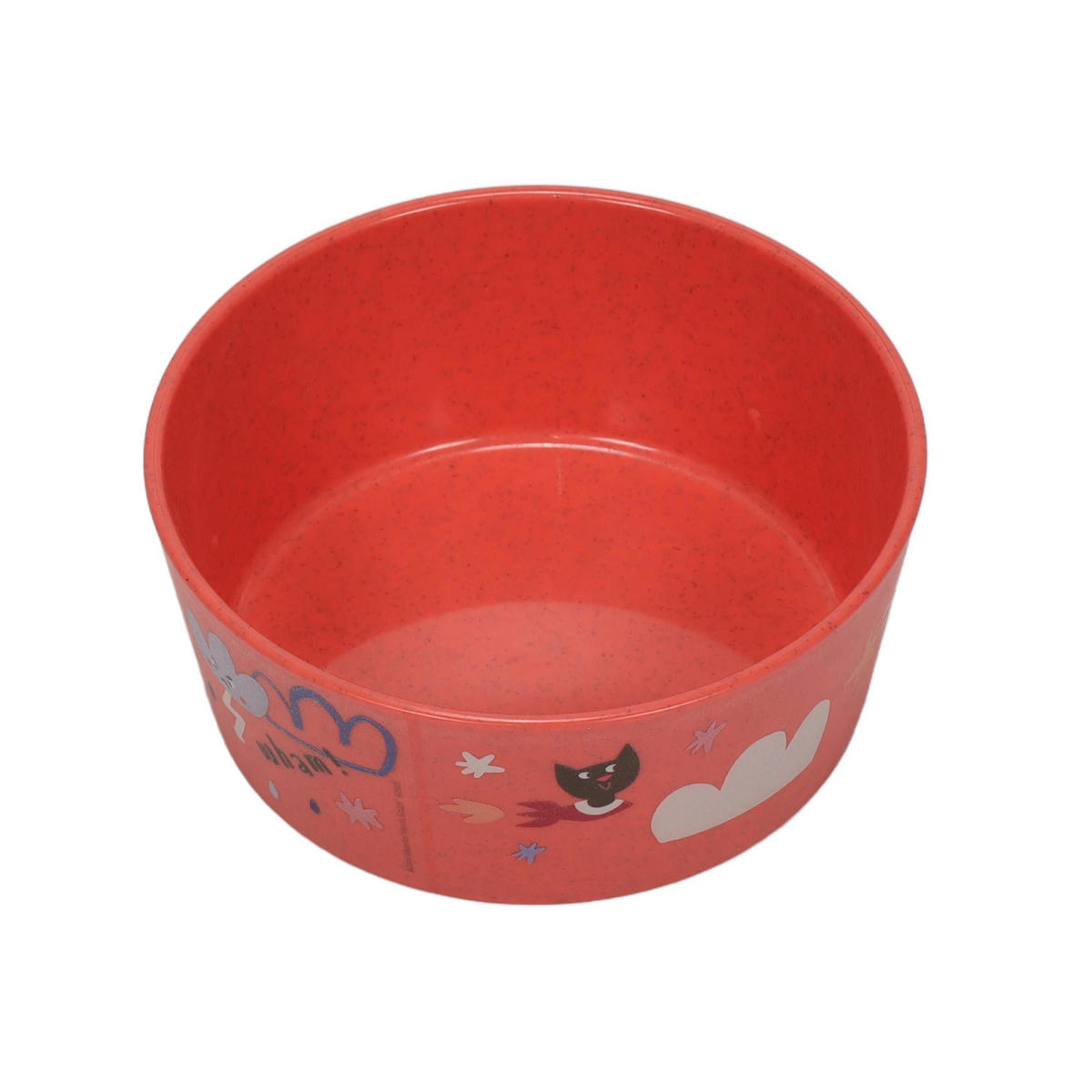 KINDERSCHALE Dreams Organic red 400 ml 12,3/12,3/5 cm - Rot, Kunststoff (12.3/5/12.3cm) - KOZIOL