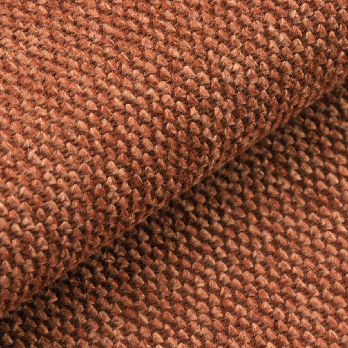 ECKSOFA L Form Climpy Rostorange 242/145/98 cm – mit Schlaffunktion und Bettkasten - Schwarz/Kupferfarben, Kunststoff/Textil (242/145cm) - AX Living