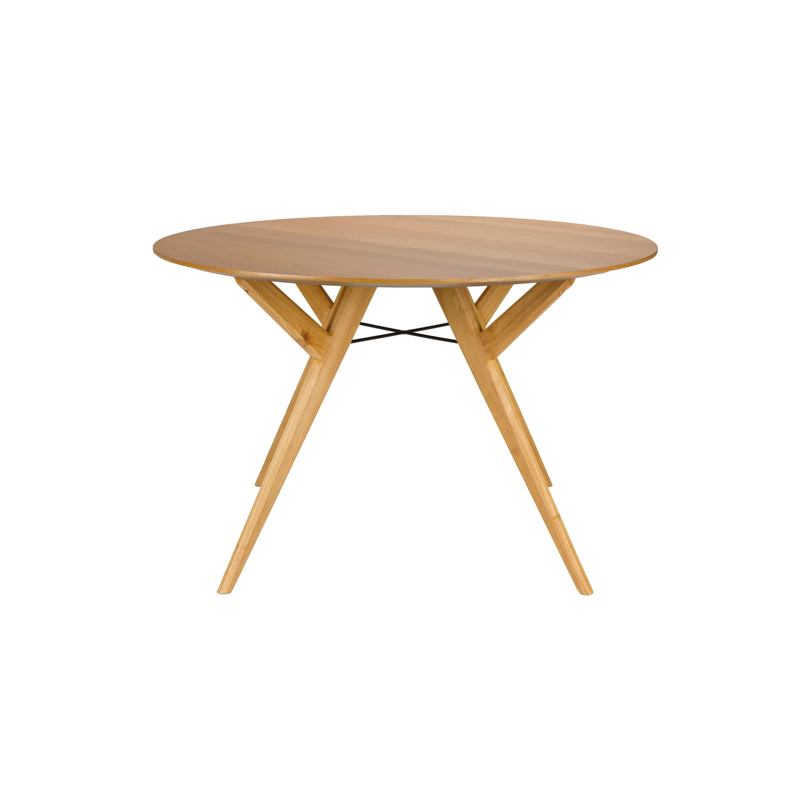 ESSTISCH IJver Rund 120 cm Natur - Naturfarben, Holzwerkstoff (120/120/75cm) - Zuiver