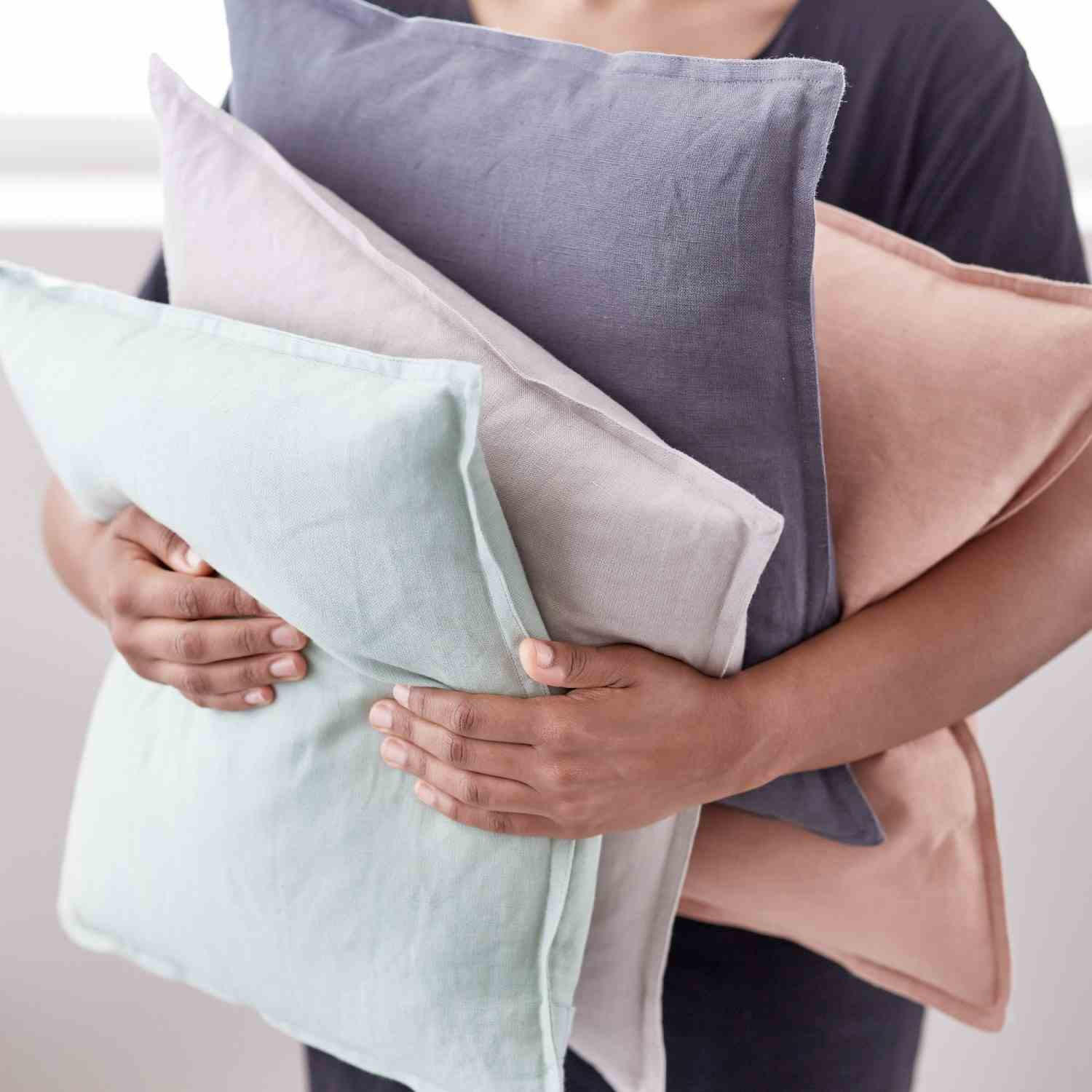 KISSENHÜLLE SW-LINO 38/38 cm  - Altrosa, Basics, Textil (38/38cm) - Schöner Wohnen