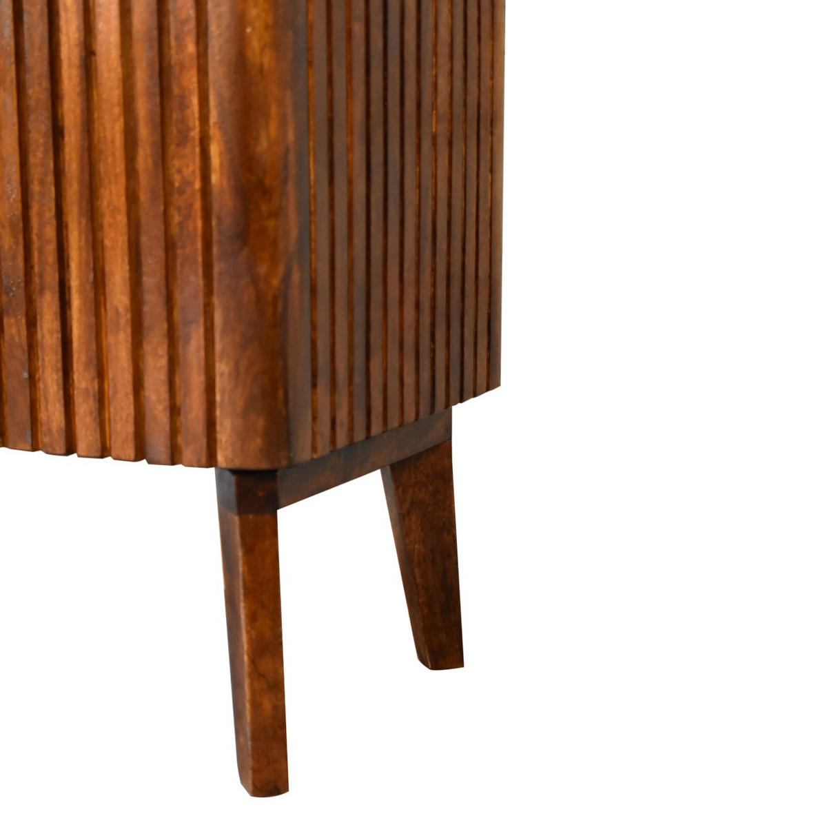 SCHRANK mit 2 Türen - Messingfarben/Braun, Holz/Metall (75/80/35cm) - Artisan Furniture