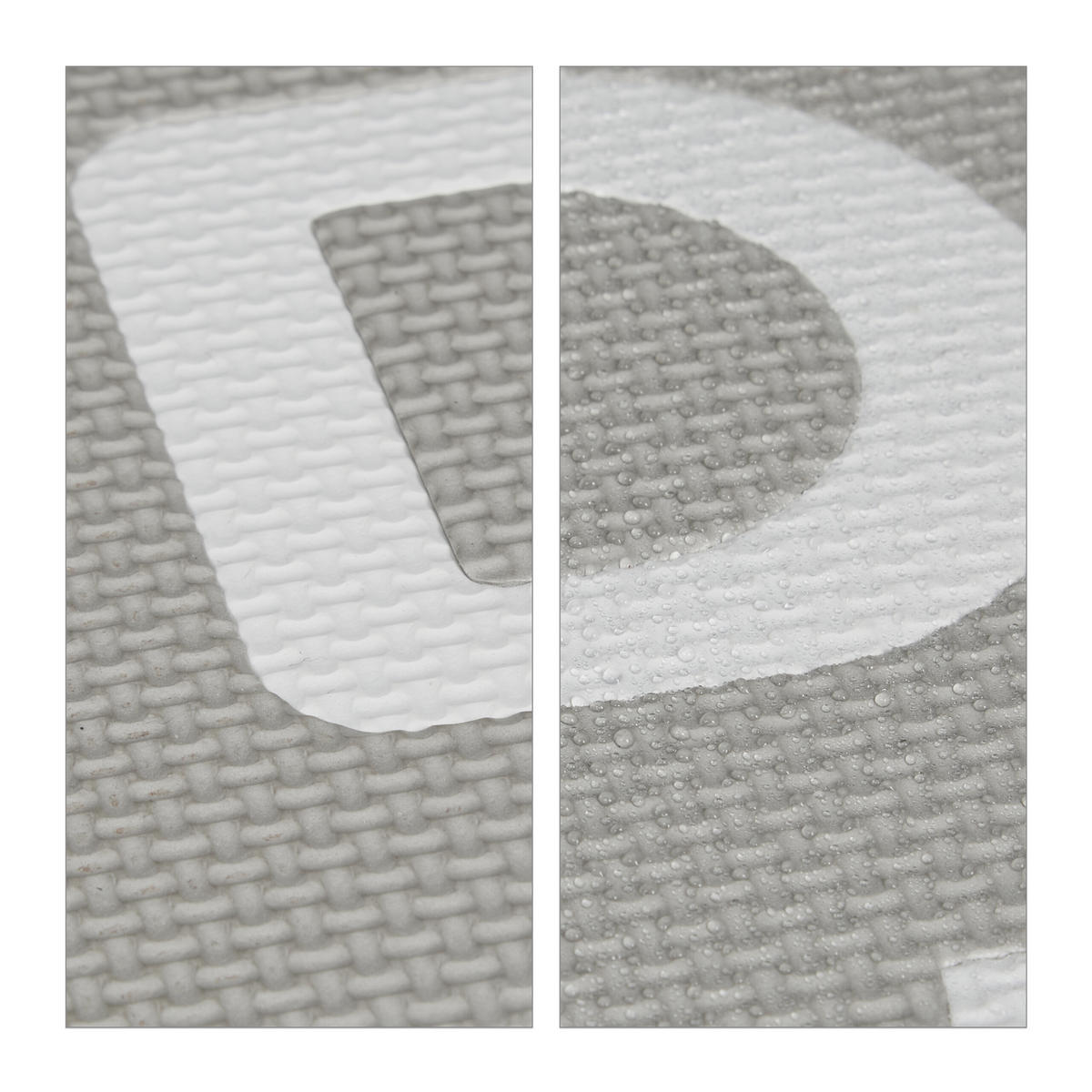 71TLG.PUZZLEMATTE - Multicolor, Textil (179.5/179.5cm) - Relaxdays