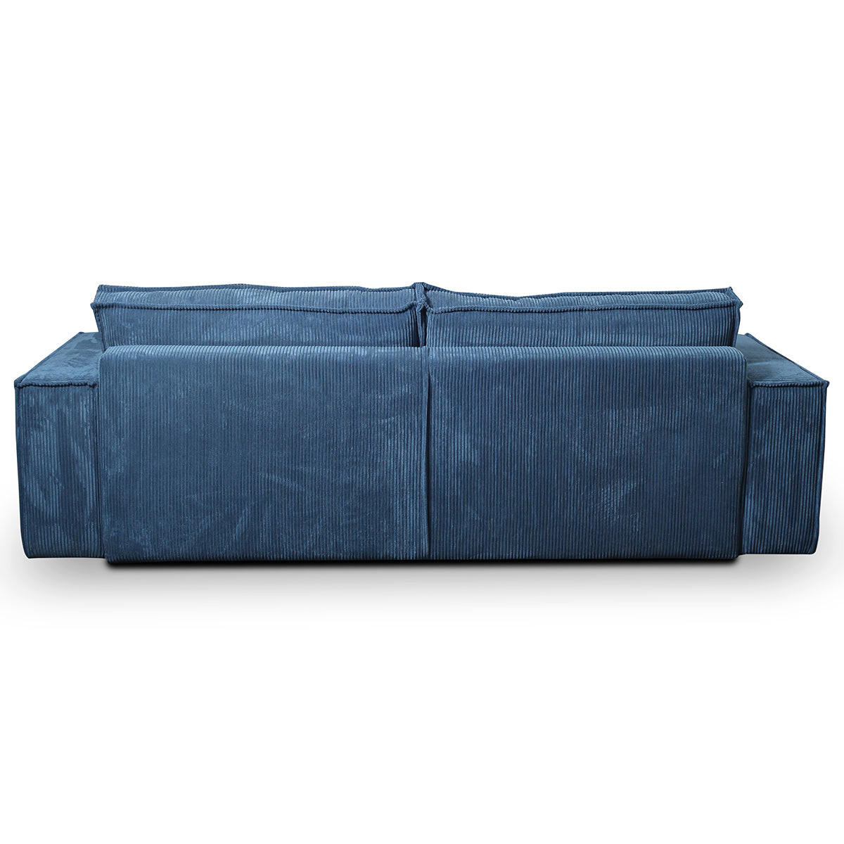 SOFA Isaac 4 Sitzplätze Blau - Blau, Holzwerkstoff (255/85/105cm) - Petits-meubles