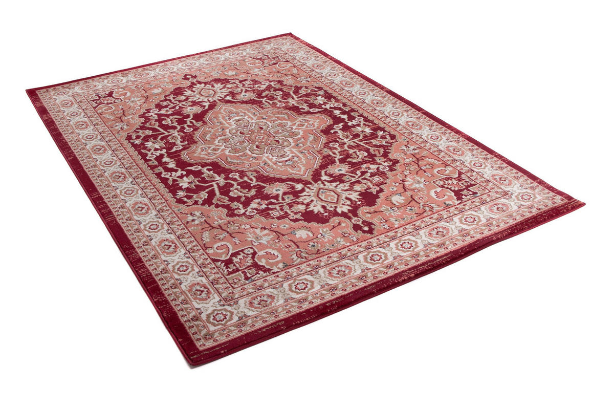 TEPPICH COLORADO Rot 60/100 cm - Rot, Kunststoff (60/100cm)