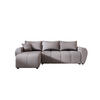 ECKSOFA MOLISA L Cosmic 160 Links mit Schlaffunktion - Grau, Textil (245/145cm) - Bedante