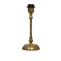 LAMPENFUSS Mithun Bronze Ø12/25 cm - Bronzefarben, Metall (12/12/25cm) - Light & Living