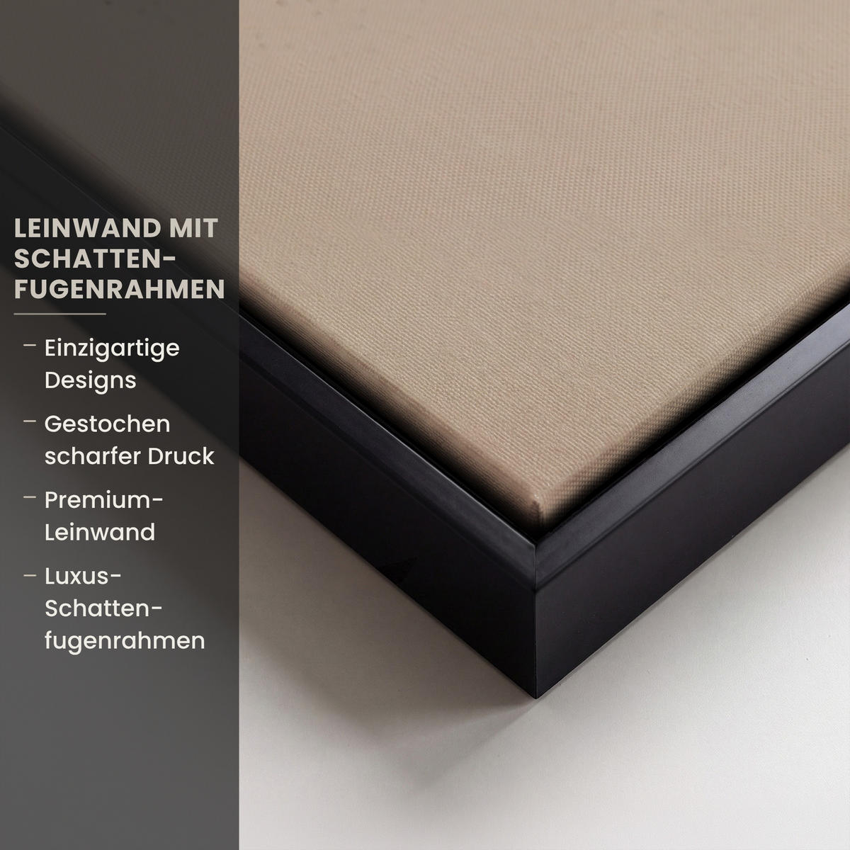 LEINWAND Bilder mit Rahmen - Vogel - Beige - Japanisch - 90x140 - Taupe, Textil (90/140cm) - MuchoWow
