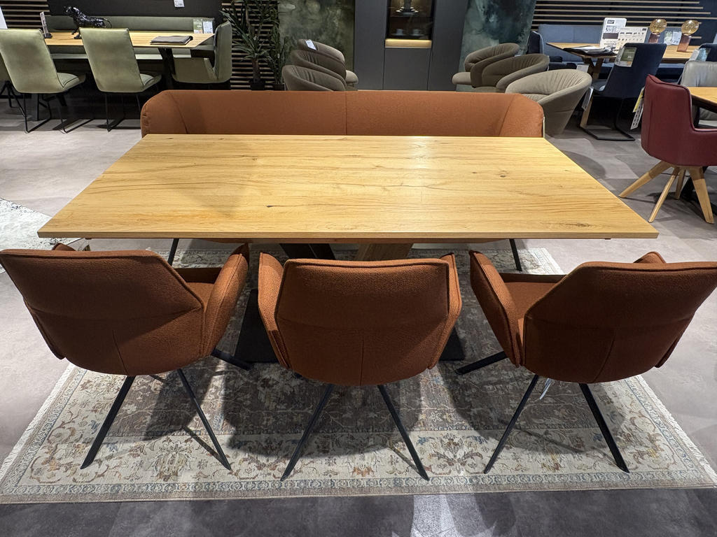 Andiamo Home Sitzbank & 3x Stühle - Venjakob
