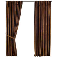 VORHANG 2ER SET MILANO HxB 235x135 cm Taupe - Taupe, Textil (135/235cm) - Gardinenbox