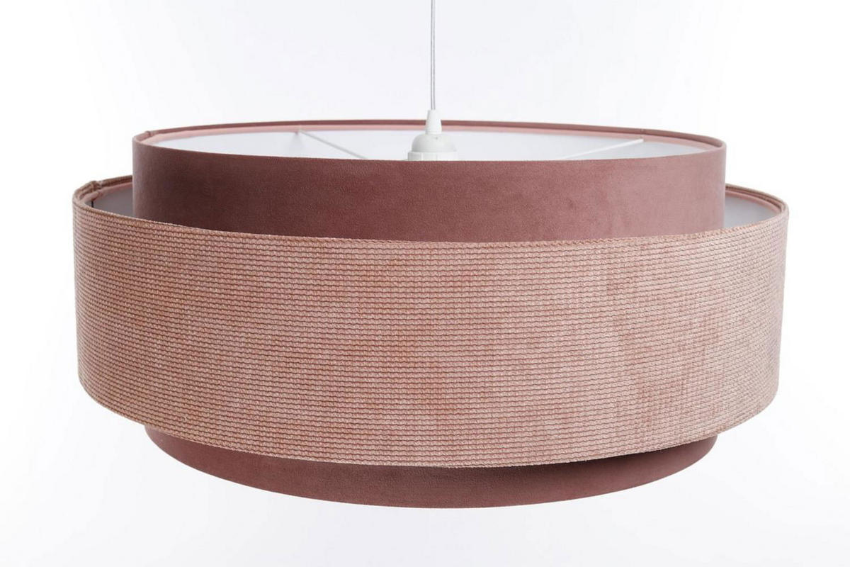HÄNGELEUCHTE Rosa 60/25 cm - Pink, Kunststoff (60/1/25cm) - ONZENO