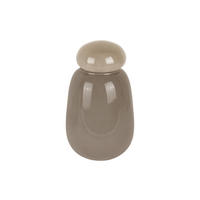 VASE Nuevo Dulce - Grau - 12,5/22 cm - Grau, Glas (12.5/22cm) - Present Time