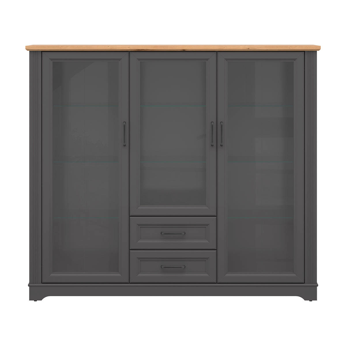 TODO - Grau, Holzwerkstoff (168/146/42cm) - Petits-meubles